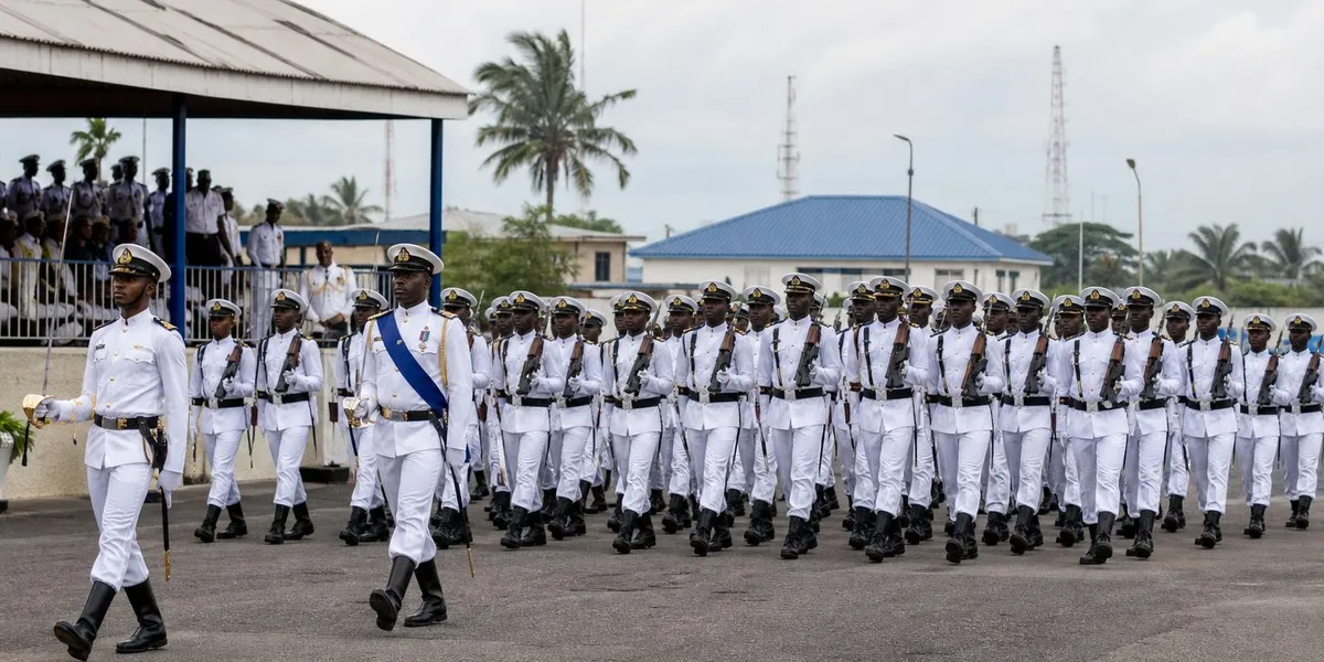 In Ghana, 346 Navy recruits complete 26 weeks of training — MyJoyOnline