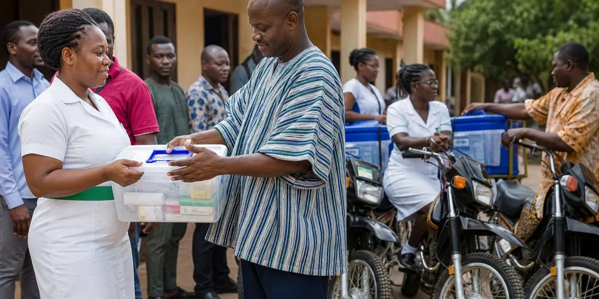 Ghana recruits 16,000 health workers for free primary healthcare programme