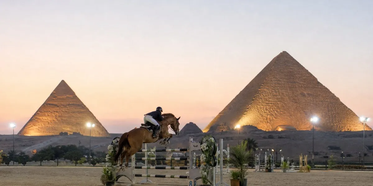 Global Champions Tour launches at Giza for the first time with 50 riders — The National