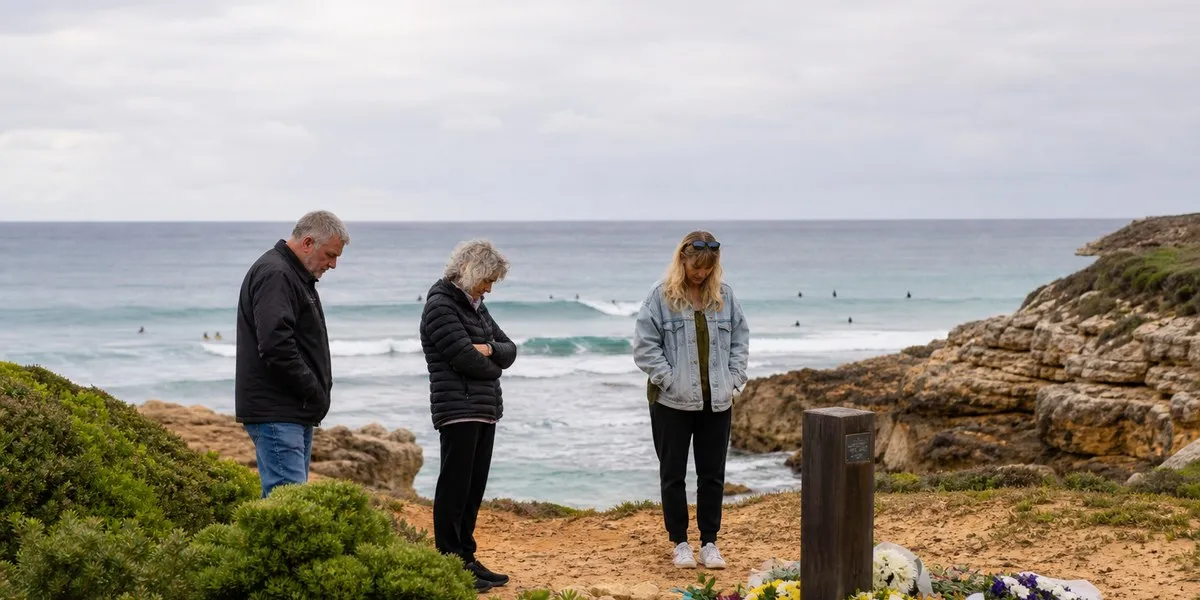 W Gracetown uczczono pamięć dziewięciu ofiar osunięcia klifu z 1996 roku — ABC News Australia