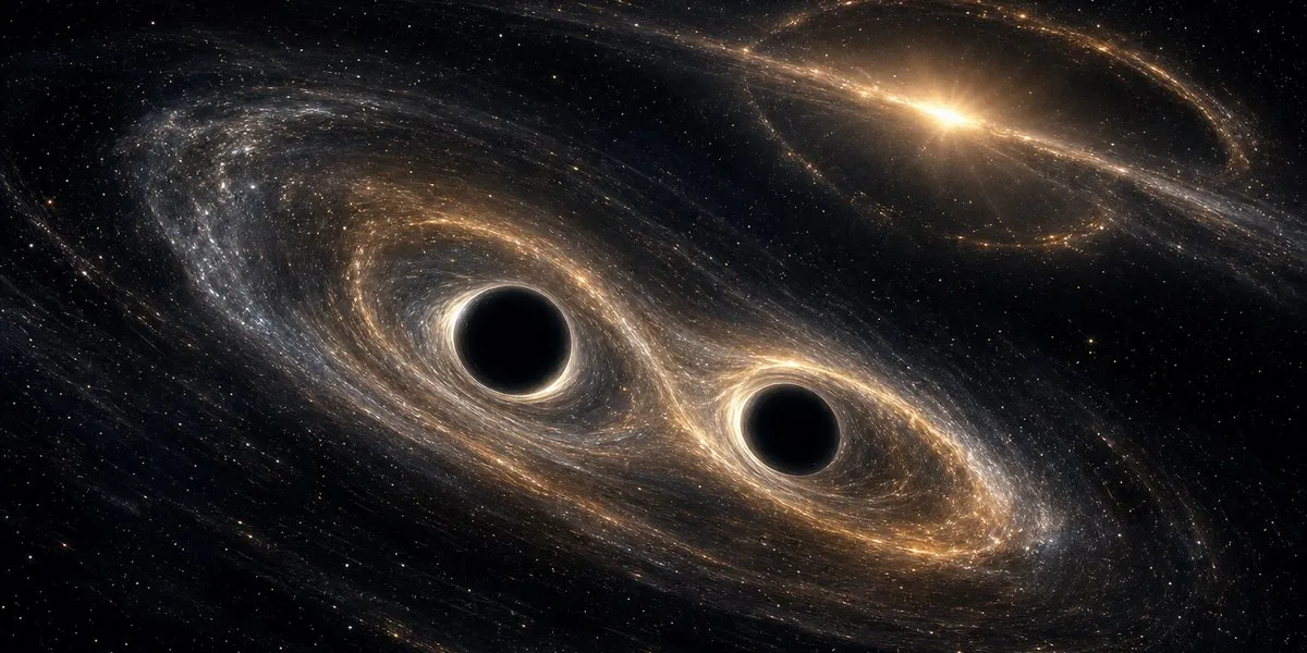Gravitational lensing may explain black hole merger — Live Science