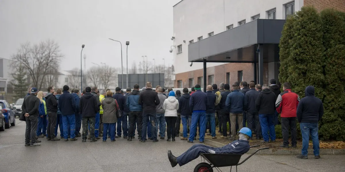 Grupa Azoty trade unionists protest for wage increases in Tarnów — RMF24