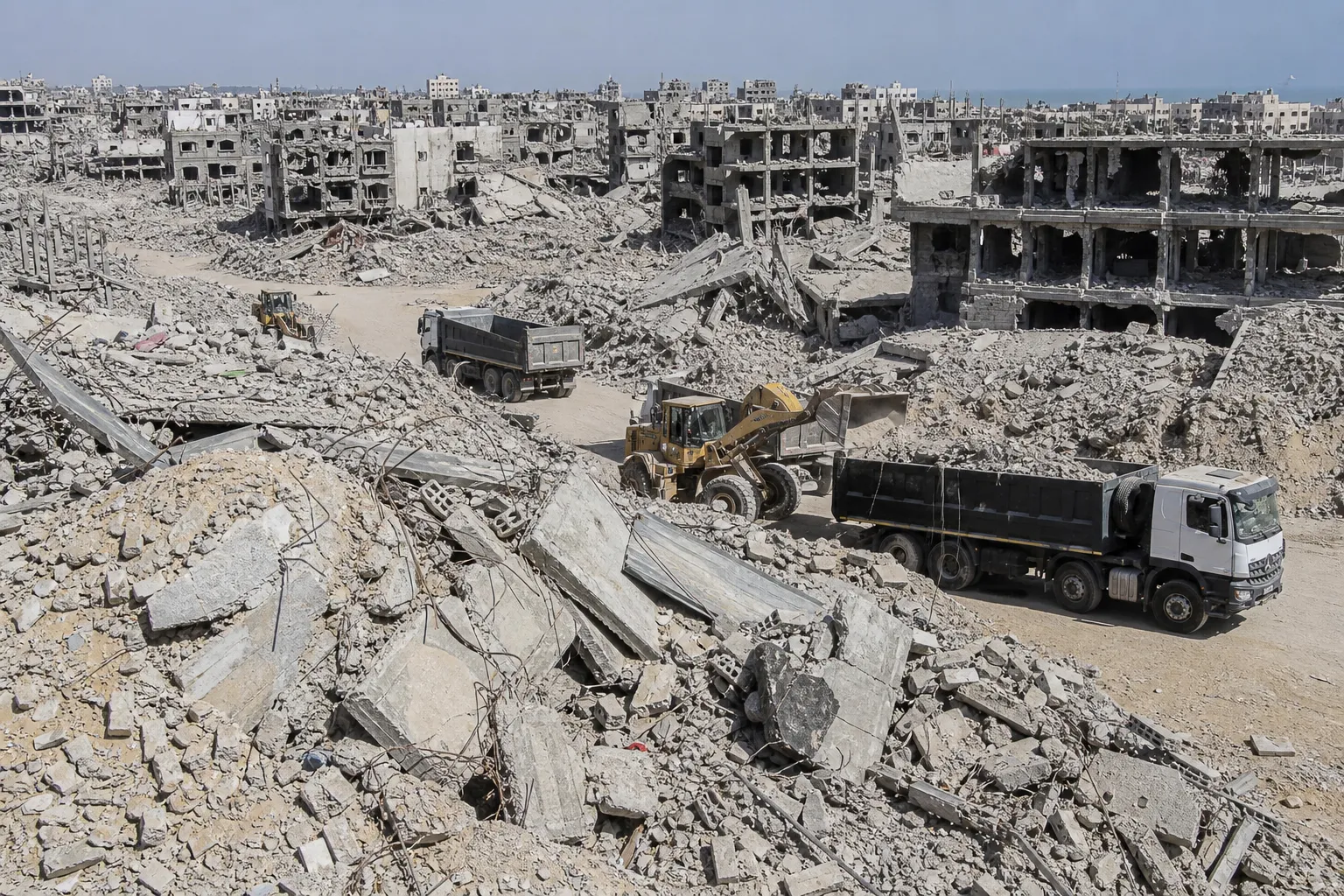 Hamas says Israel is attempting to conceal evidence of genocide in the Gaza Strip
