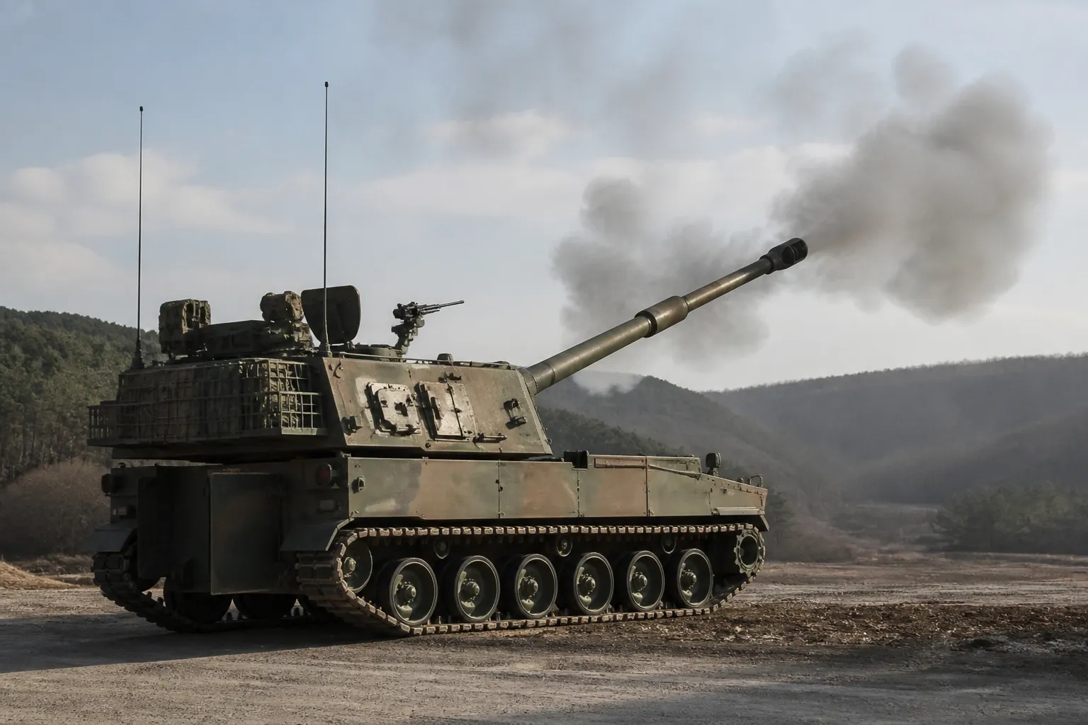 韩华将向美军提供K9MH轮式榴弹炮原型机