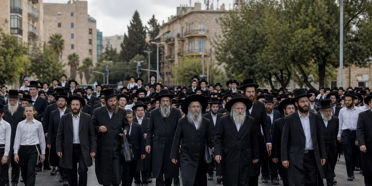 Thousands of Haredim protest conscription in Jerusalem — Jerusalem Post
