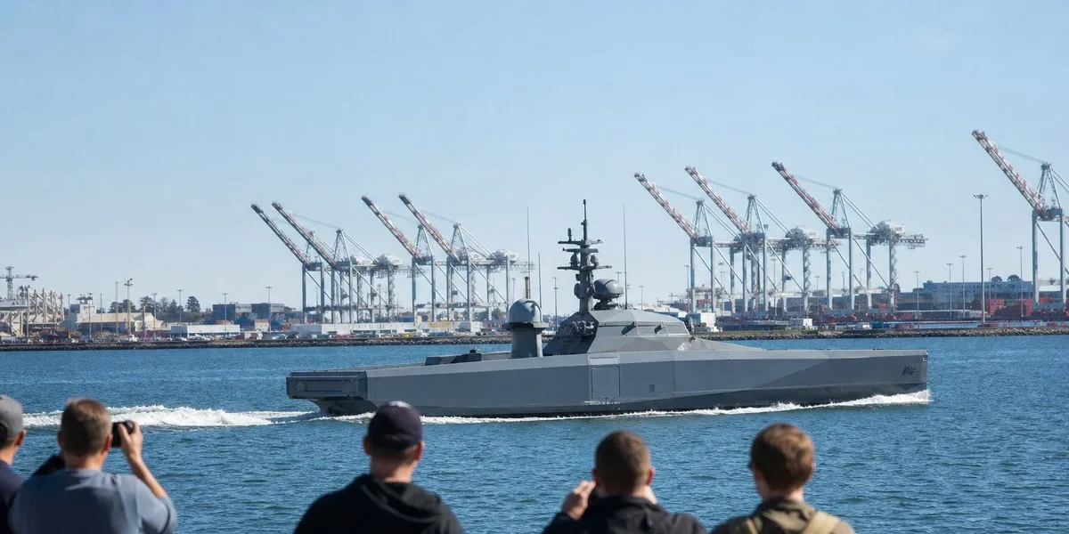 HD Hyundai tests uncrewed vessel off Long Beach — Korea Herald