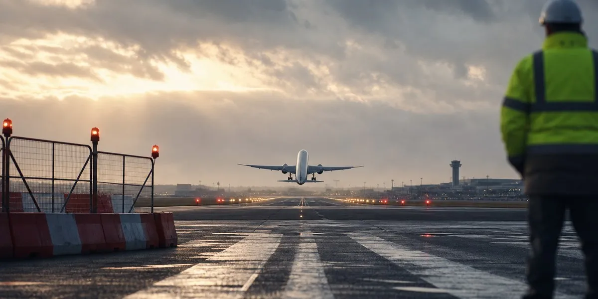 Kanclerz Healey poparł trzeci pas startowy na Heathrow — The Guardian