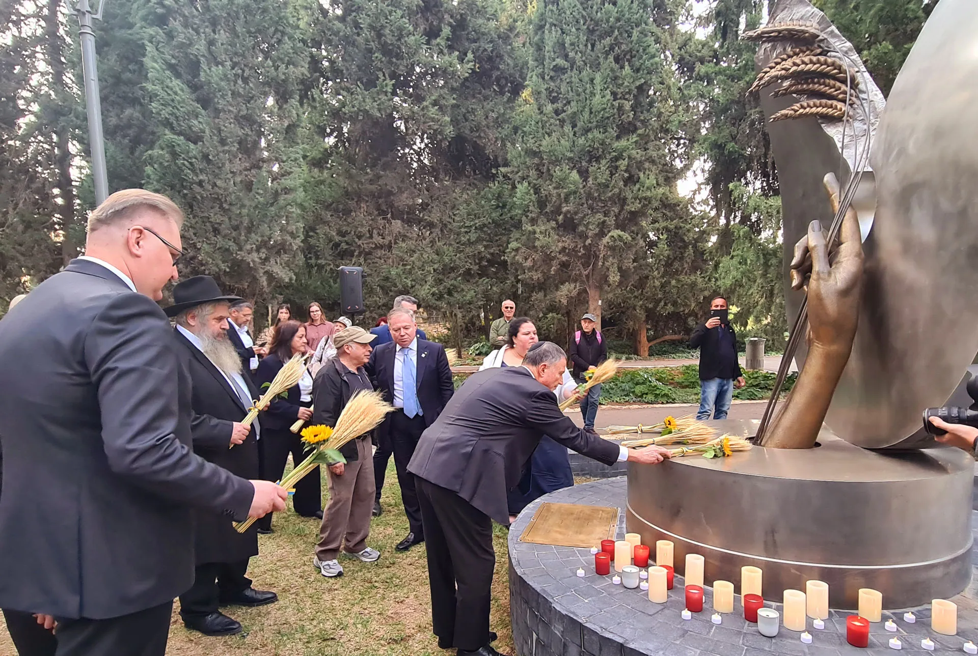 Пам'ятник жертвам Голодомору в Єрусалимі