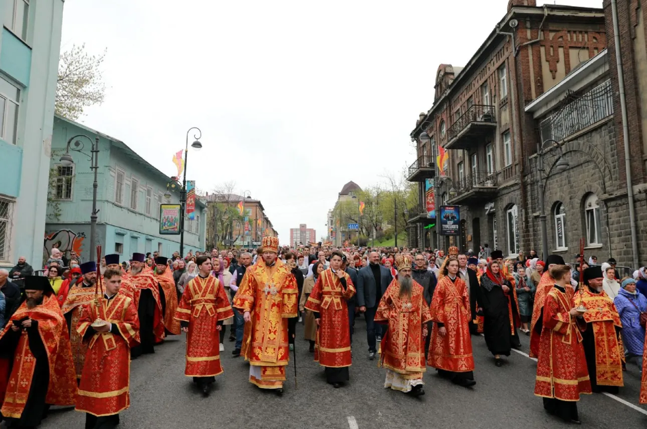 W Władywostoku po raz pierwszy od 13 lat odbyła się procesja religijna z okazji Dnia Jedności Narodowej