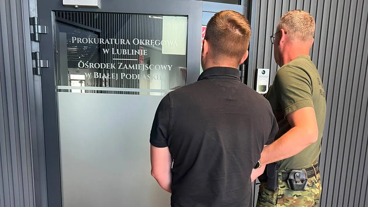 Poland has punished a Ukrainian man for illegally transporting migrants