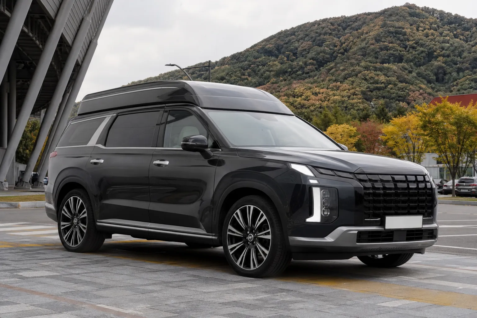 Hyundai представила Palisade High Roof с повышенной крышей в Корее