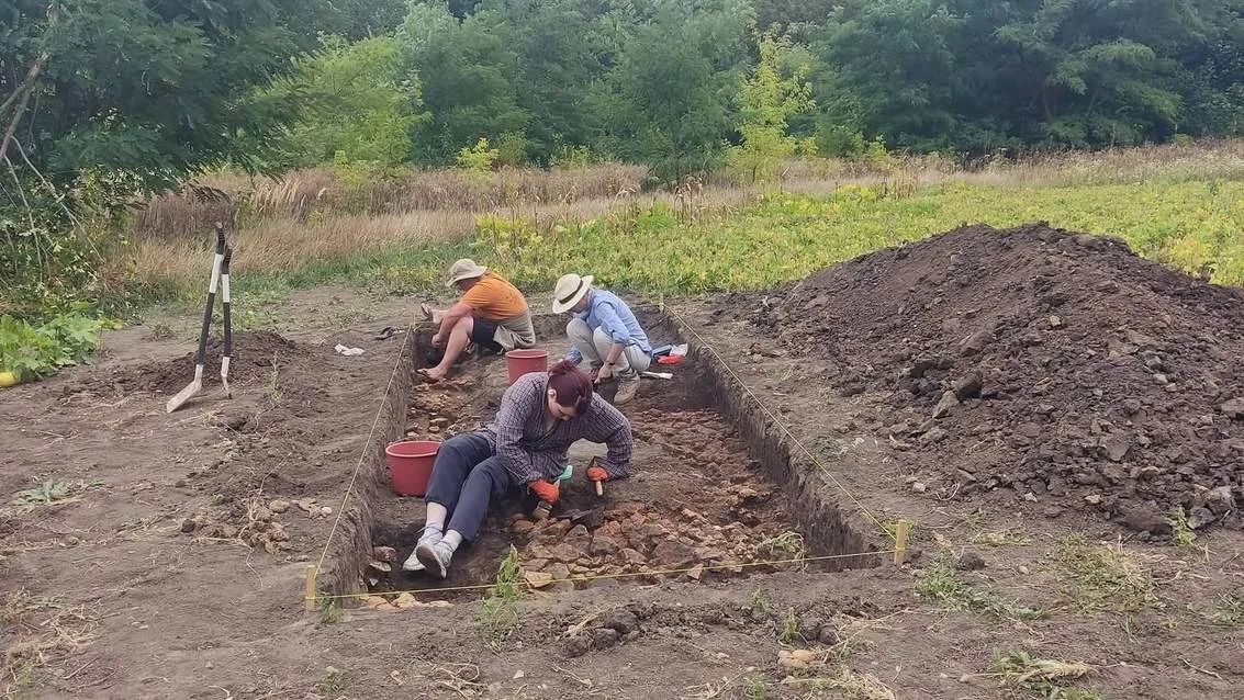 Археологи раскопали дом трипольцев на огороде в Гусятине