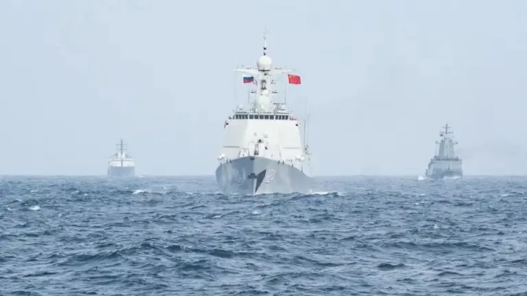 Китай і Росія завершили масштабні морські навчання