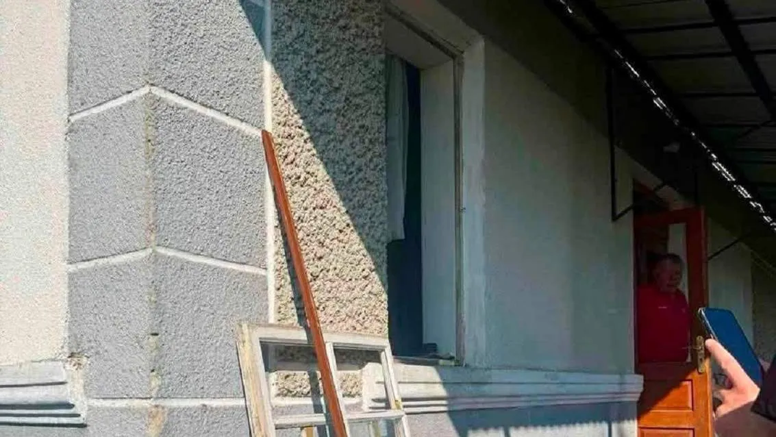 A Russian attack damaged more than 50 homes in the Carpathian region