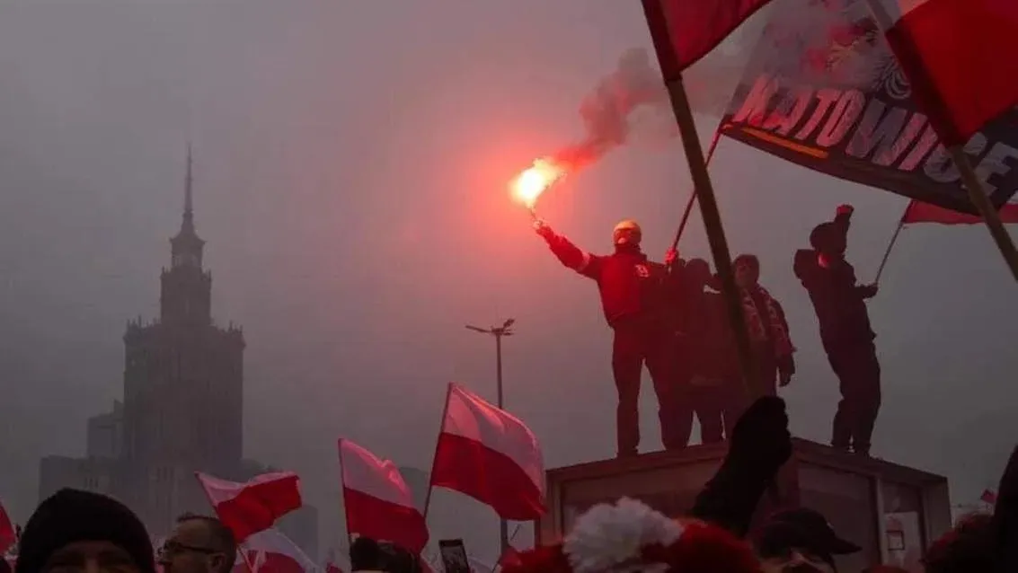 Poland's Independence March adopted a slogan about Poles and migrants
