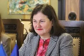 На руїнах ТЕЦ-4 Матернова заявила про гнів щодо дій росіян