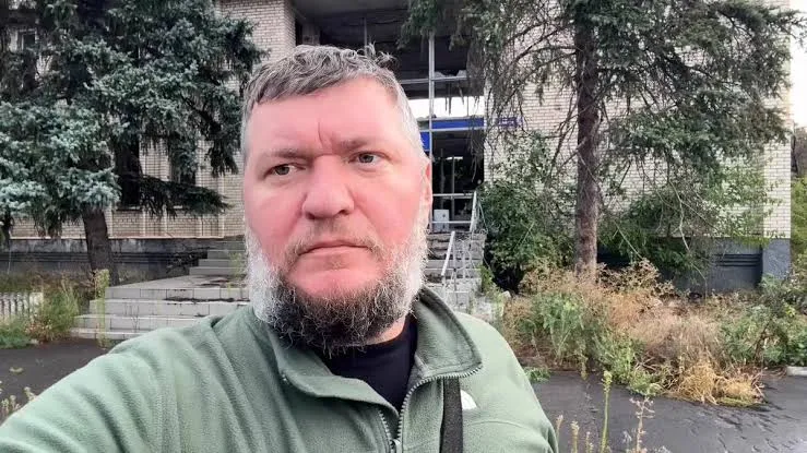 Biletsky denied that the Russians had captured Svyatogorsk