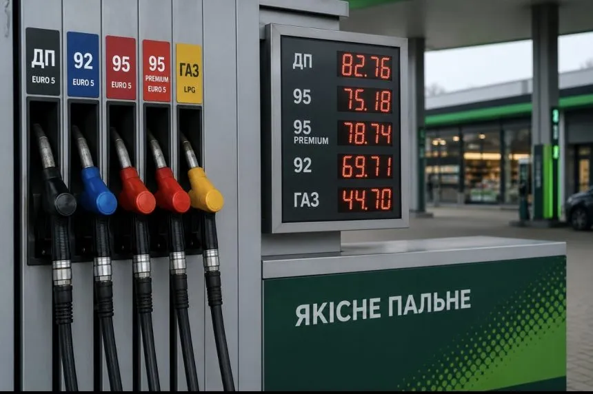 В Украине вторую неделю подряд дешевеет дизельное топливо