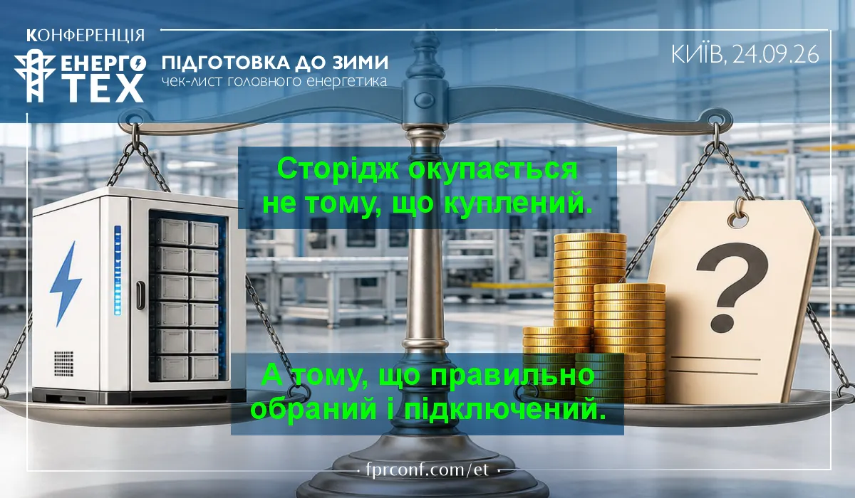 У Києві відбудеться конференція Підготовка до зими: чек-лист головного енергетика від ЕнергоТЕХ
