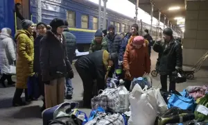 Russian drones attacked a railway line in the Dnipropetrovsk region