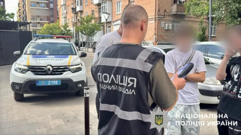 В центре Белой Церкви задержали мужчину за стрельбу по прохожему