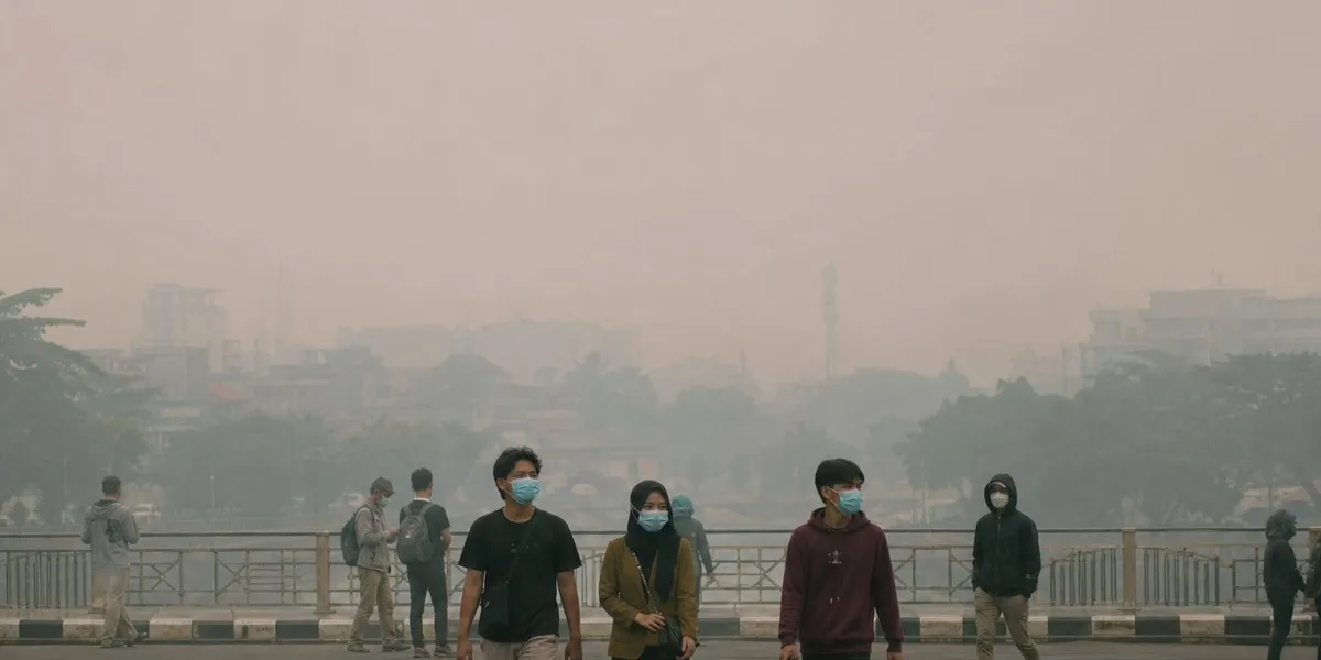 Indonezyjczycy pozywają prezydenta za smog z pożarów — Channel NewsAsia