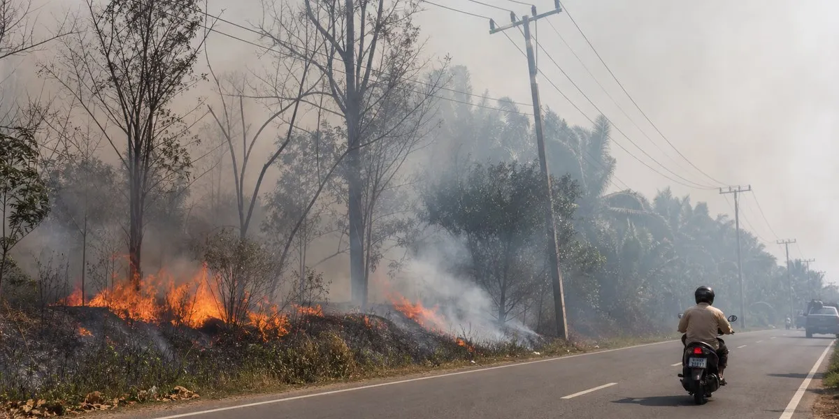 Indonesian president calls for tougher sanctions for land burning — Channel NewsAsia