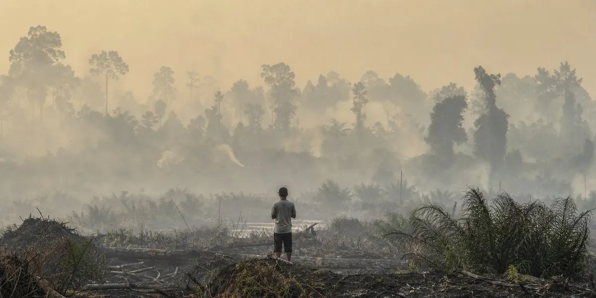 Indonezja zawiesiła licencje 26 firm z powodu pożarów lasów — BBC News