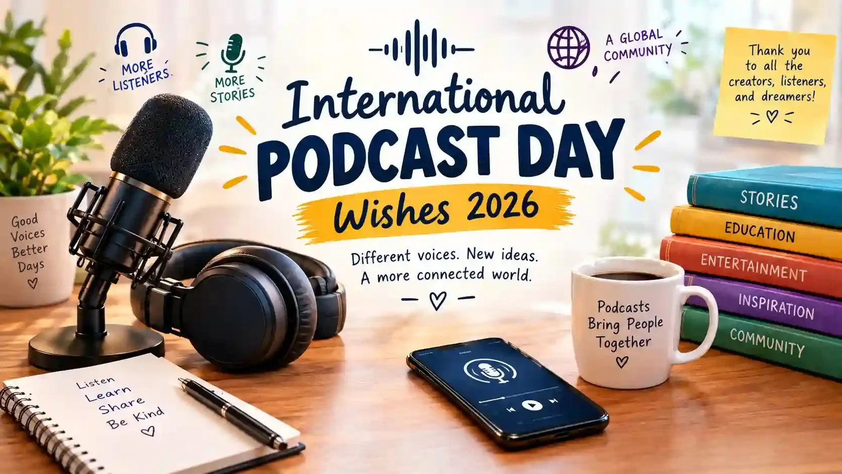 September 30, 2026 — International Podcast Day: From Radio to YouTube