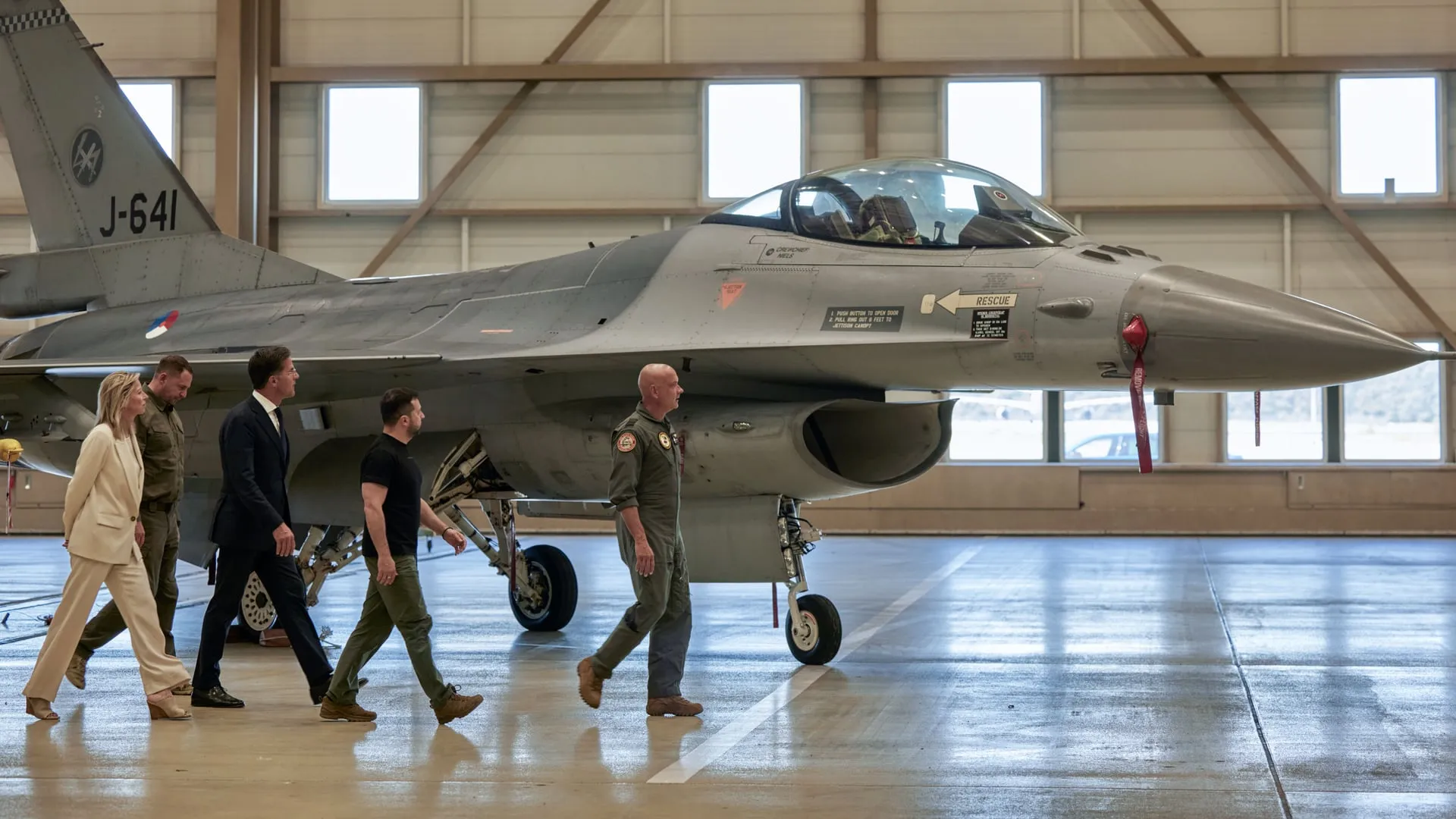 The Belgian Prime Minister announced the number of F-16 fighter jets that will be transferred to Ukraine