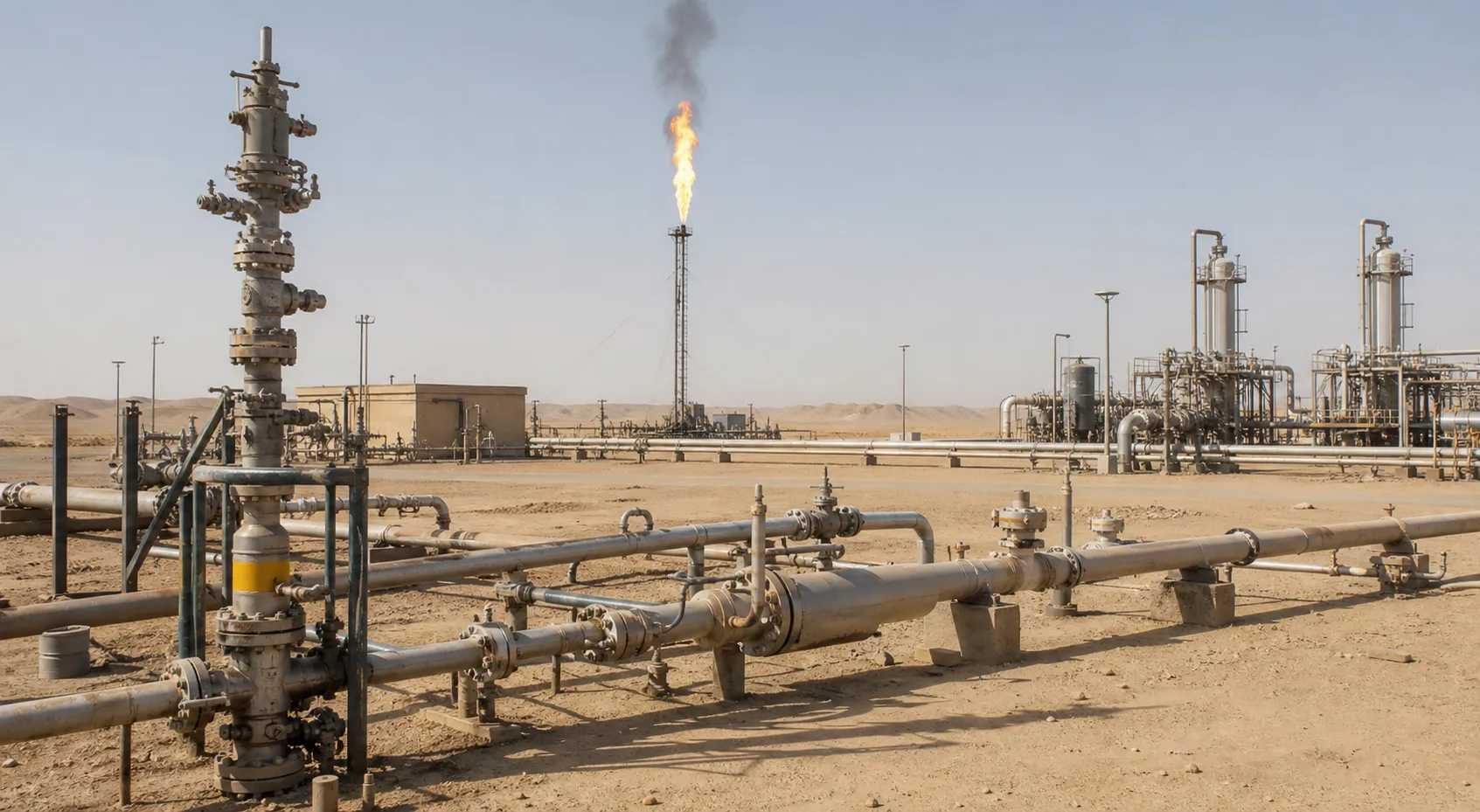 Irak planuje zwiększyć wydobycie gazu na złożu Akkas do 2030 roku — OilPrice