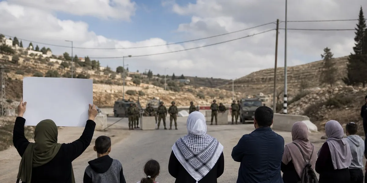 Israeli military disperses protest in Hebron — Jerusalem Post