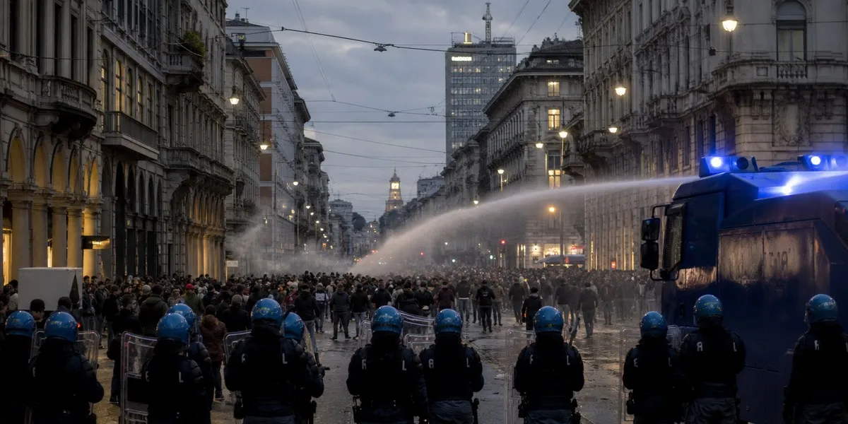 意大利反生活成本上涨抗议后28人被拘留——阿纳多卢通讯社