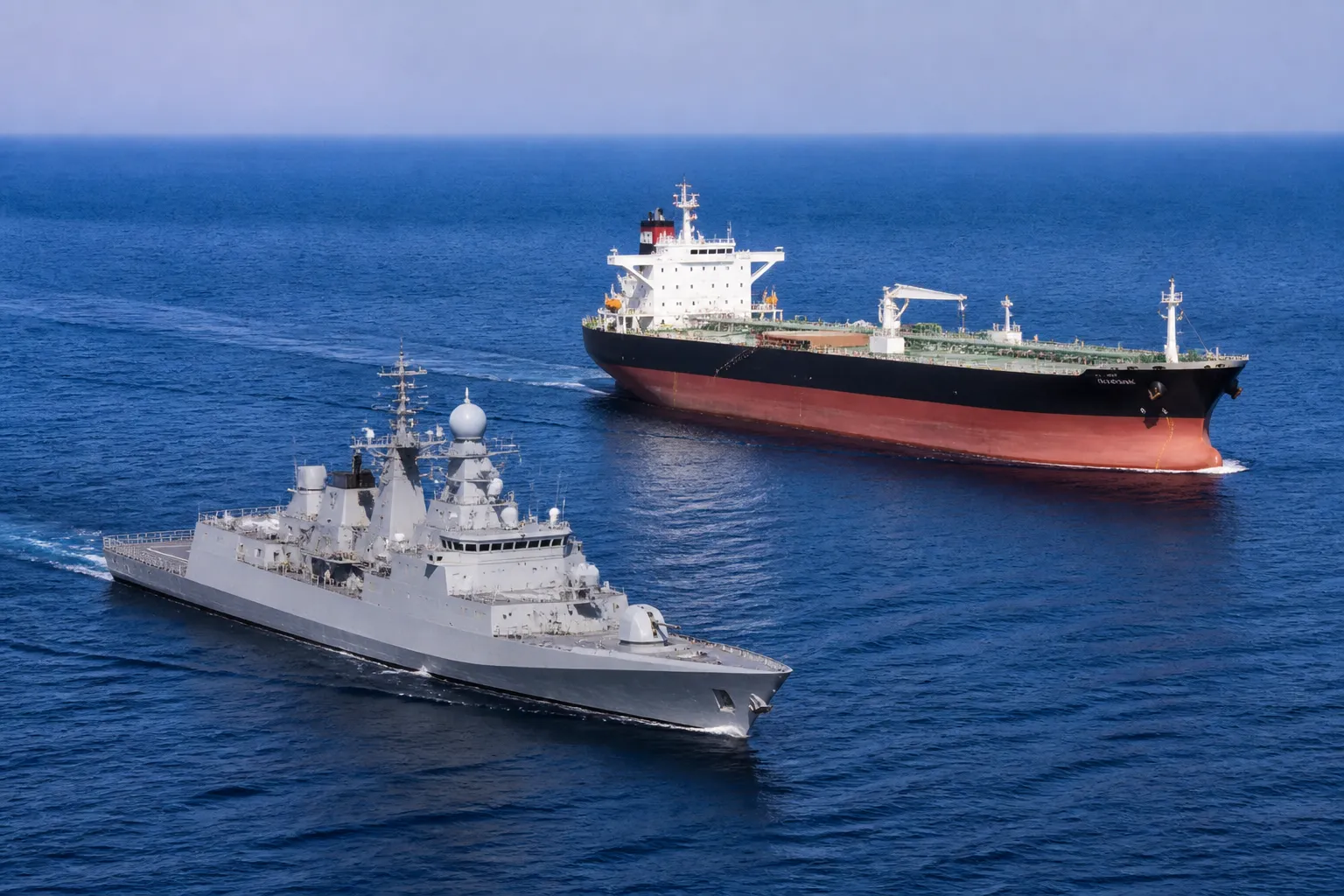 Italian military personnel inspected a tanker belonging to Russia's "shadow fleet" in the Mediterranean Sea
