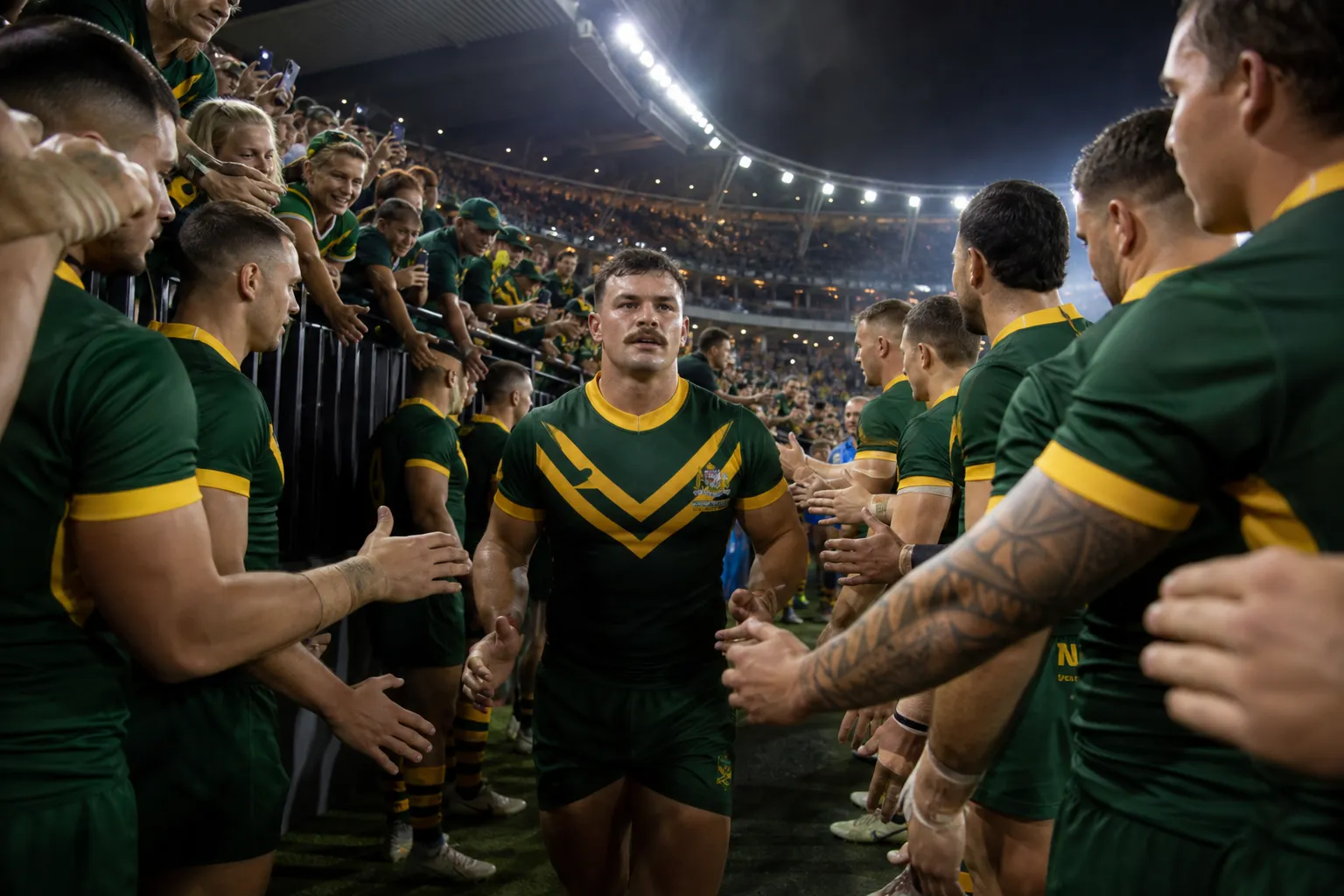 In Australia, Jai Arrow played one second in his 100th match for South Sydney