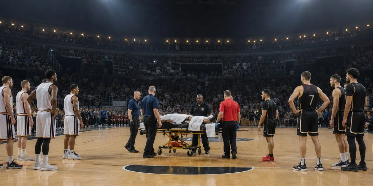 Jalen Williams carried off on a stretcher after leg injury in NBA game — The Guardian