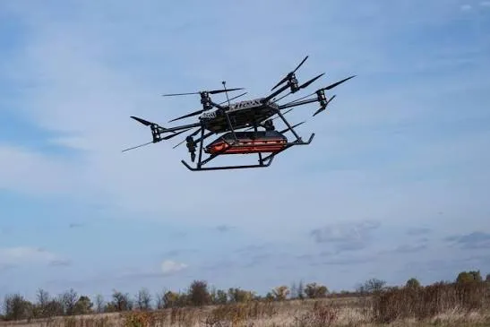 Video: Two seriously wounded soldiers were evacuated using the new StarGate drone