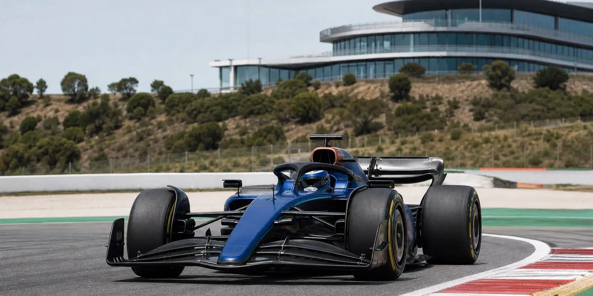 Racer Jamie Chadwick tests a Formula 1 car for the first time in Portugal — The Japan Times