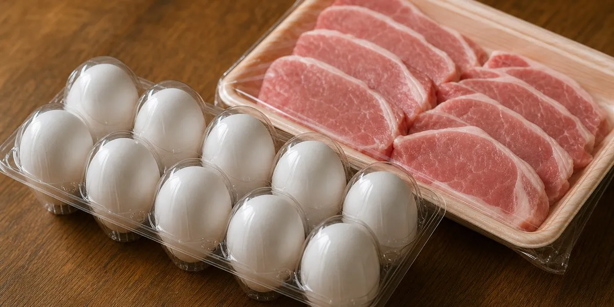 日本猪肉和鸡蛋价格创纪录上涨