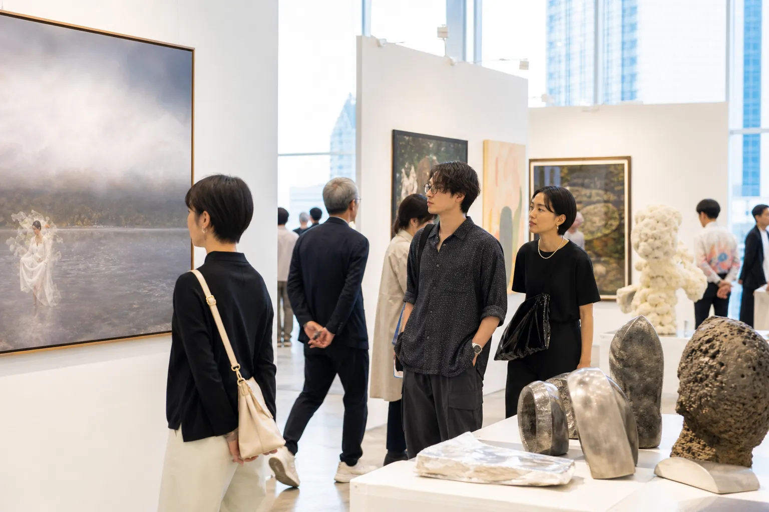 Japanese art fairs combine international galleries and regional art scenes