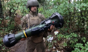 Wideo: opublikowano nagranie trafienia rakietą przeciwpancerną «Javelin» w czołg