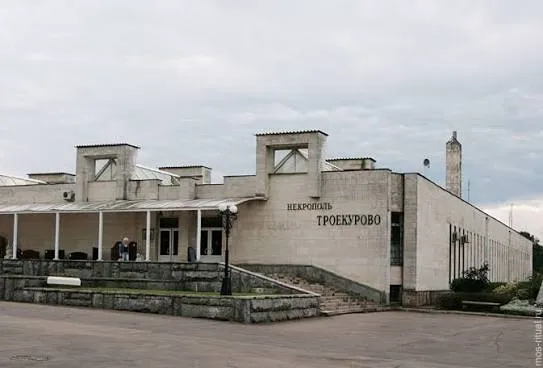 A Russian general was secretly buried in Moscow