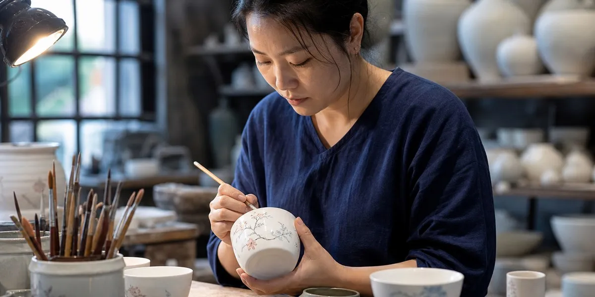 Chiński Jingdezhen zachowuje tradycje porcelany — Asharq Al-Awsat