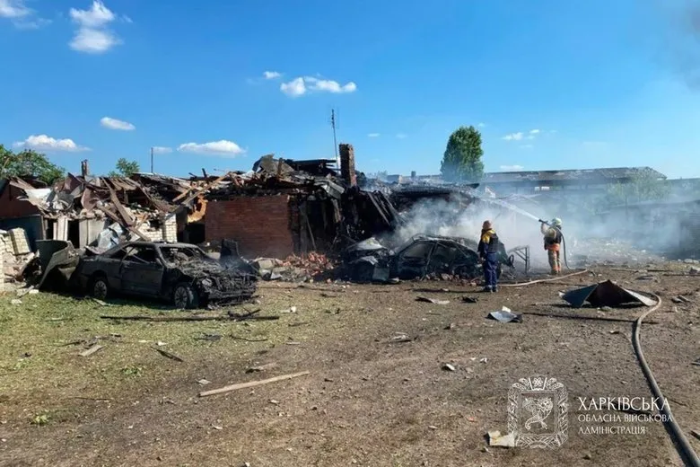 У Харкові показали наслідки масованого російського авіаудару КАБами