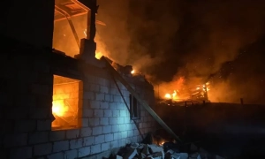 Невідомі дрони атакували Саратов, виникла пожежа на НПЗ