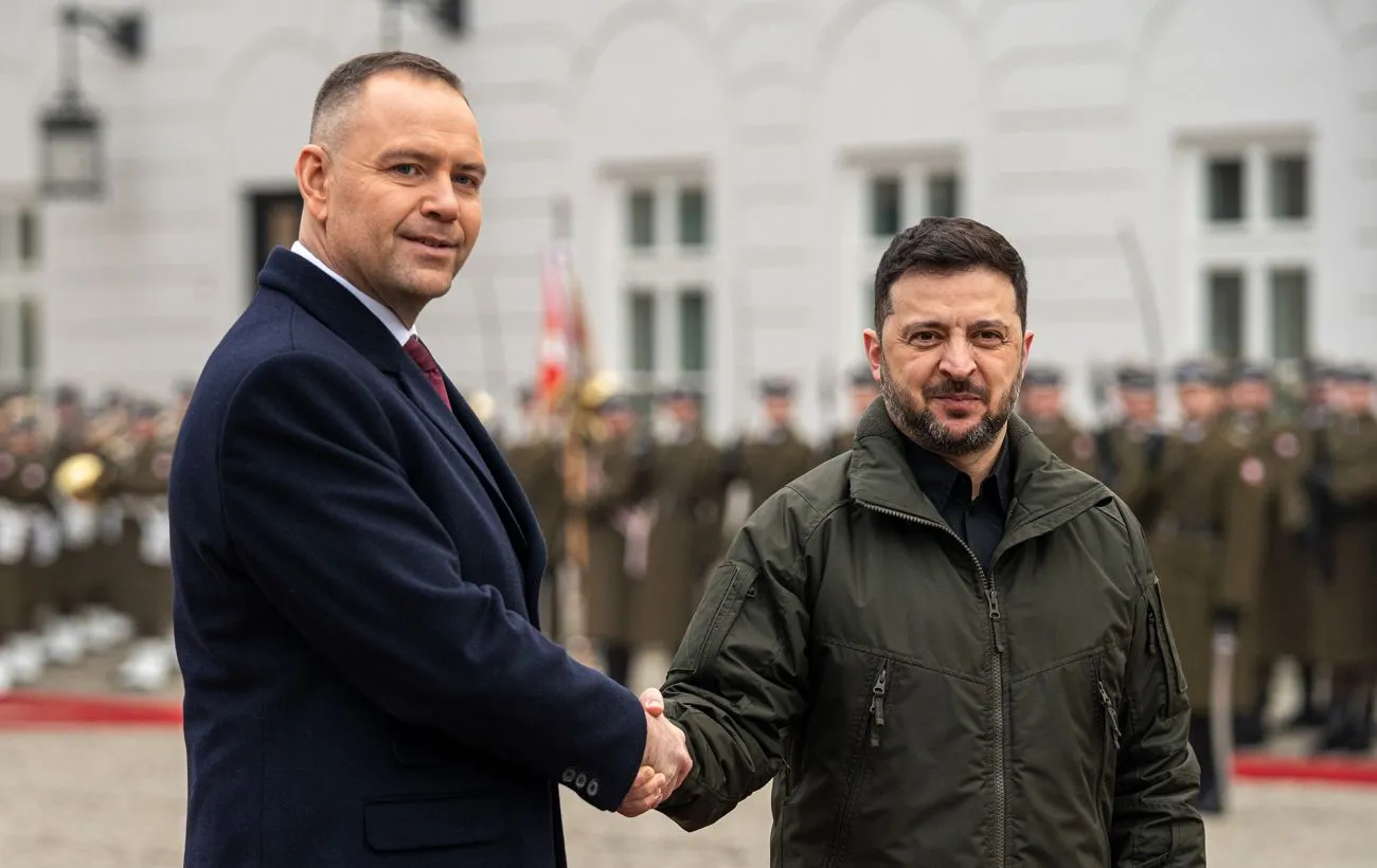 Zełenski spotyka się z Nawrockim na szczycie NATO