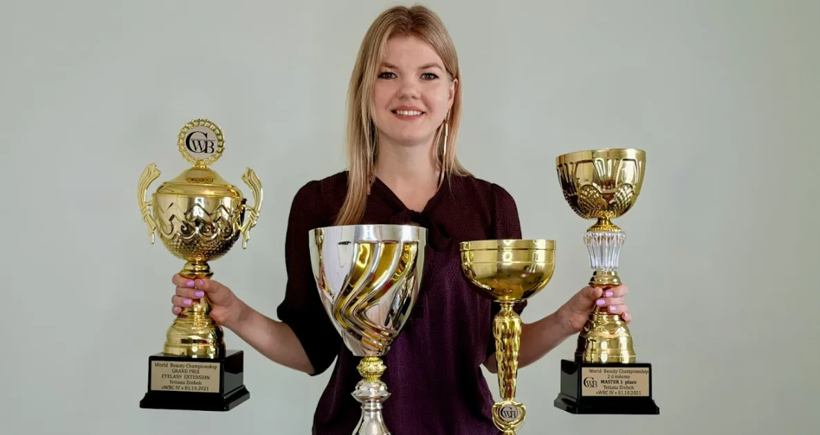 Українка стала лідером “Lash & Brow” та здобула Гран-прі у World Beauty Championship