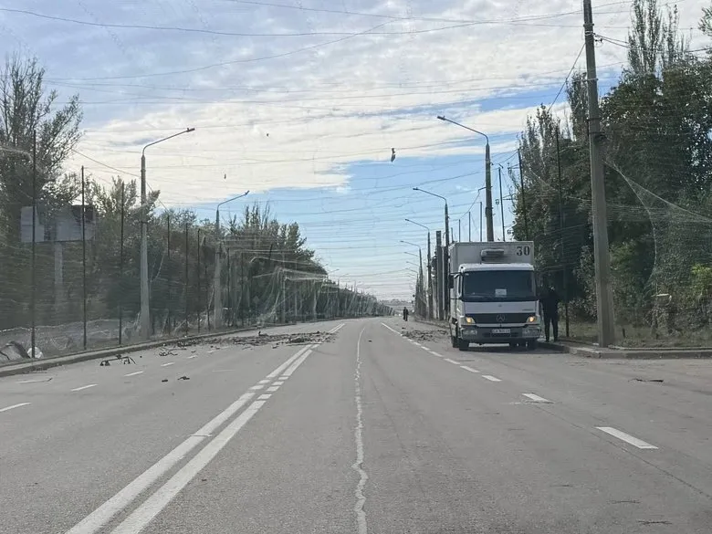 Росіяни атакували вантажівку в Краматорську FPV-дроном, загинув водій