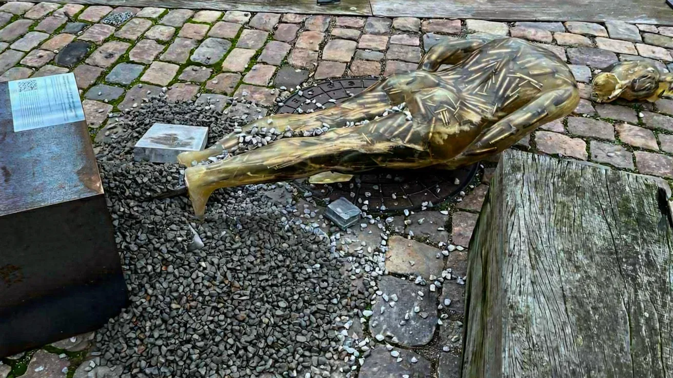 У Данії знищили роботи української художниці, присвячені війні (Фото)