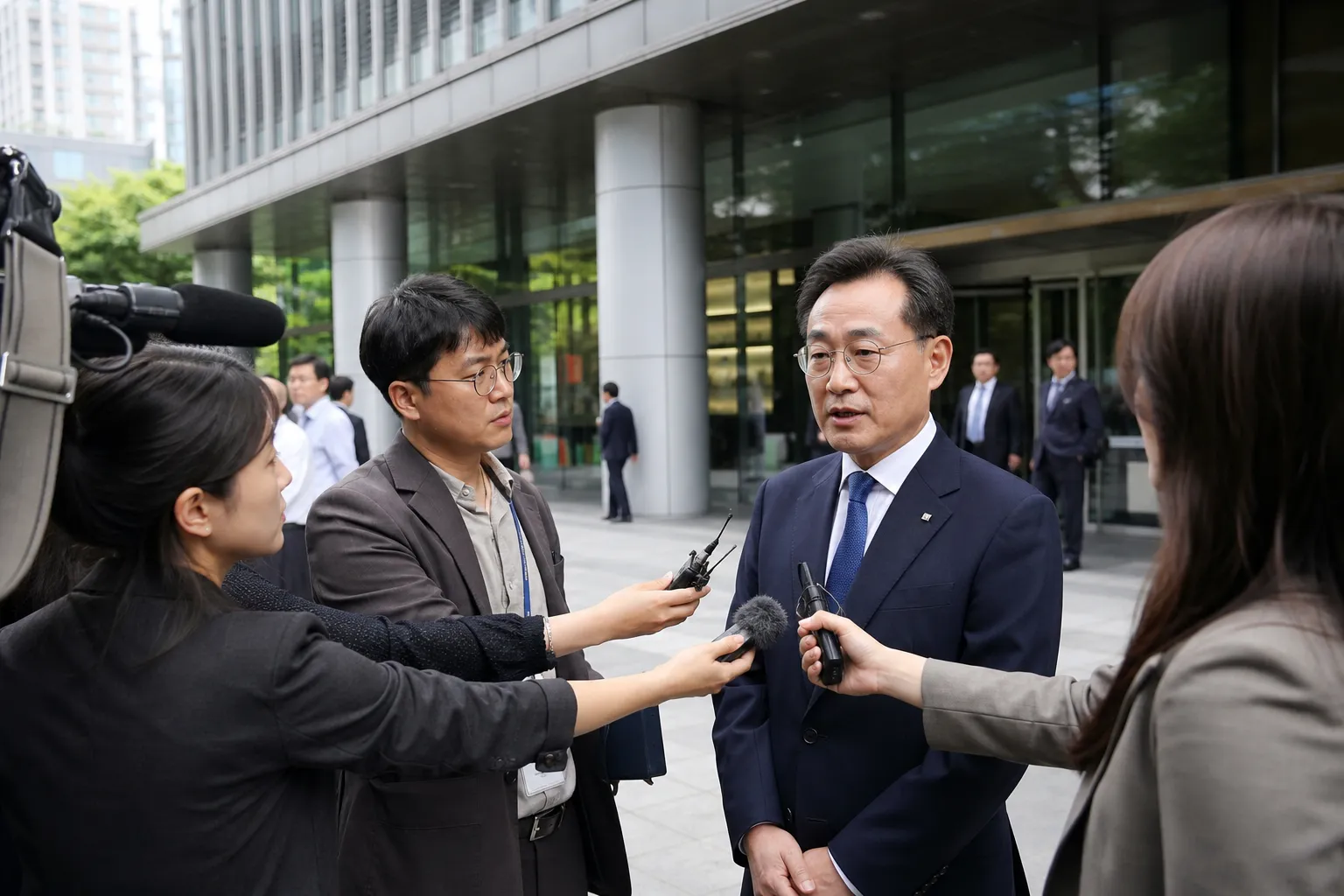 South Korean justice minister nominee Kim denies illegal lobbying